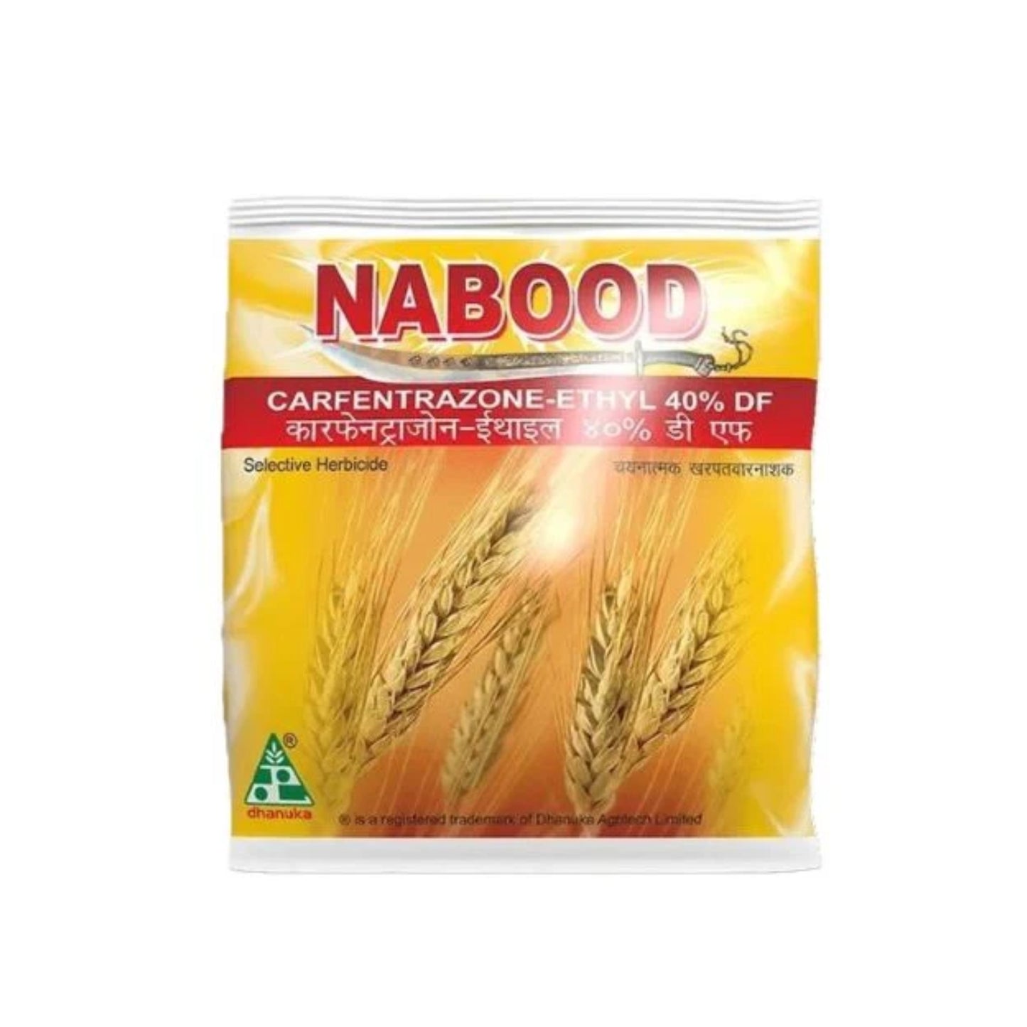 Dhanuka Nabood Carfentrazone Ethyl 40% DF, Post-Emergent Herbicide For Wheat Crop