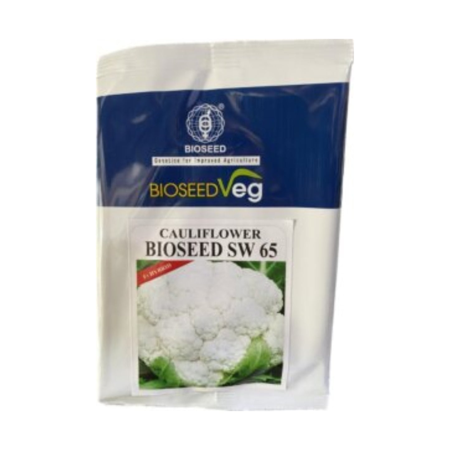 Bioseed SW 65 Cauliflower F1 Hybrid Seeds, Dome Shaped With Beautiful White Color