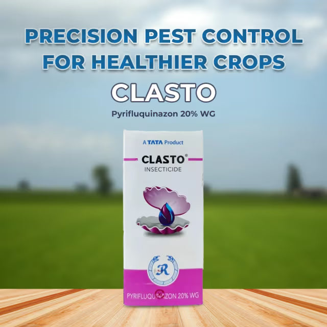 TATA Rallis Clasto Pyrifluquinazon 20% WG Insecticide, Highly Effective Solution For Controlling Pests