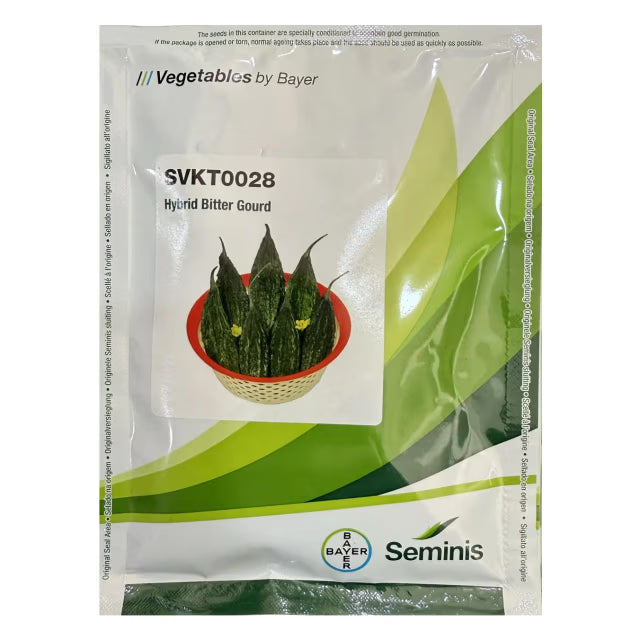 Seminis SVKT0028 Hybrid Bitter Gourd Seeds, High-Quality, Early Harvest, Good Shelf Life And Yield