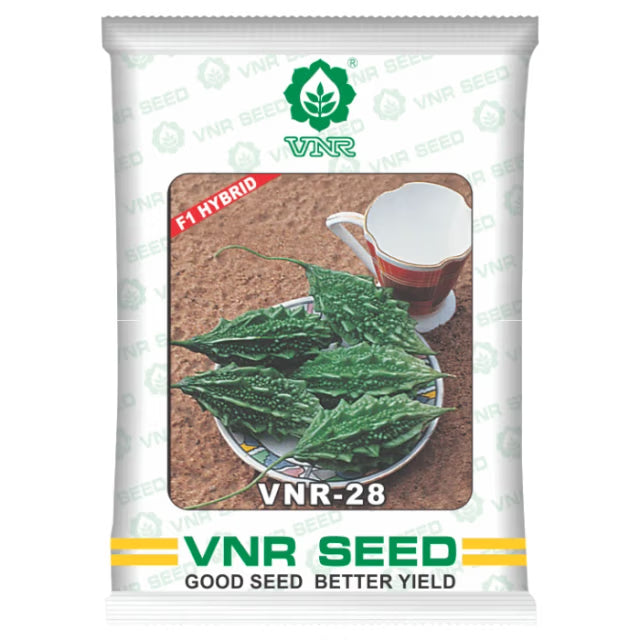 VNR 28 F1 Hybrid Bitter Gourd Seeds, Uniform Fruit Size, Early Harvest, Uniform Fruit Size