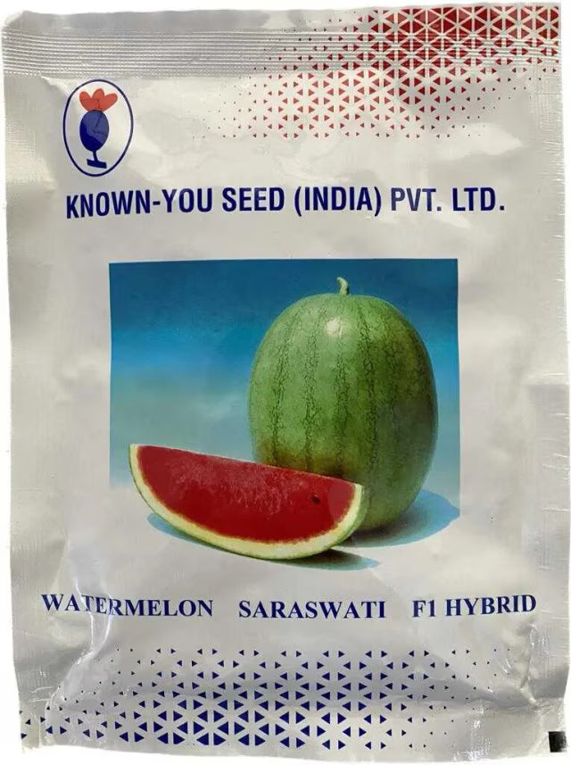 Known You Saraswati Watermelon Seeds - (Tarbuj Seeds) For Late Kharif and Early Summer Season