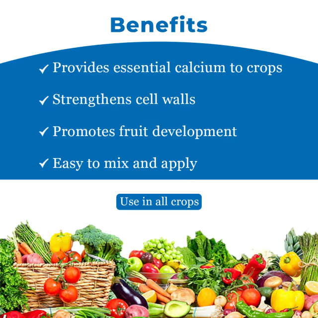 Aries Aquacal Plant Nutrient, Specially Designed for Fertigation and Drip Irrigation Form of Water Soluble