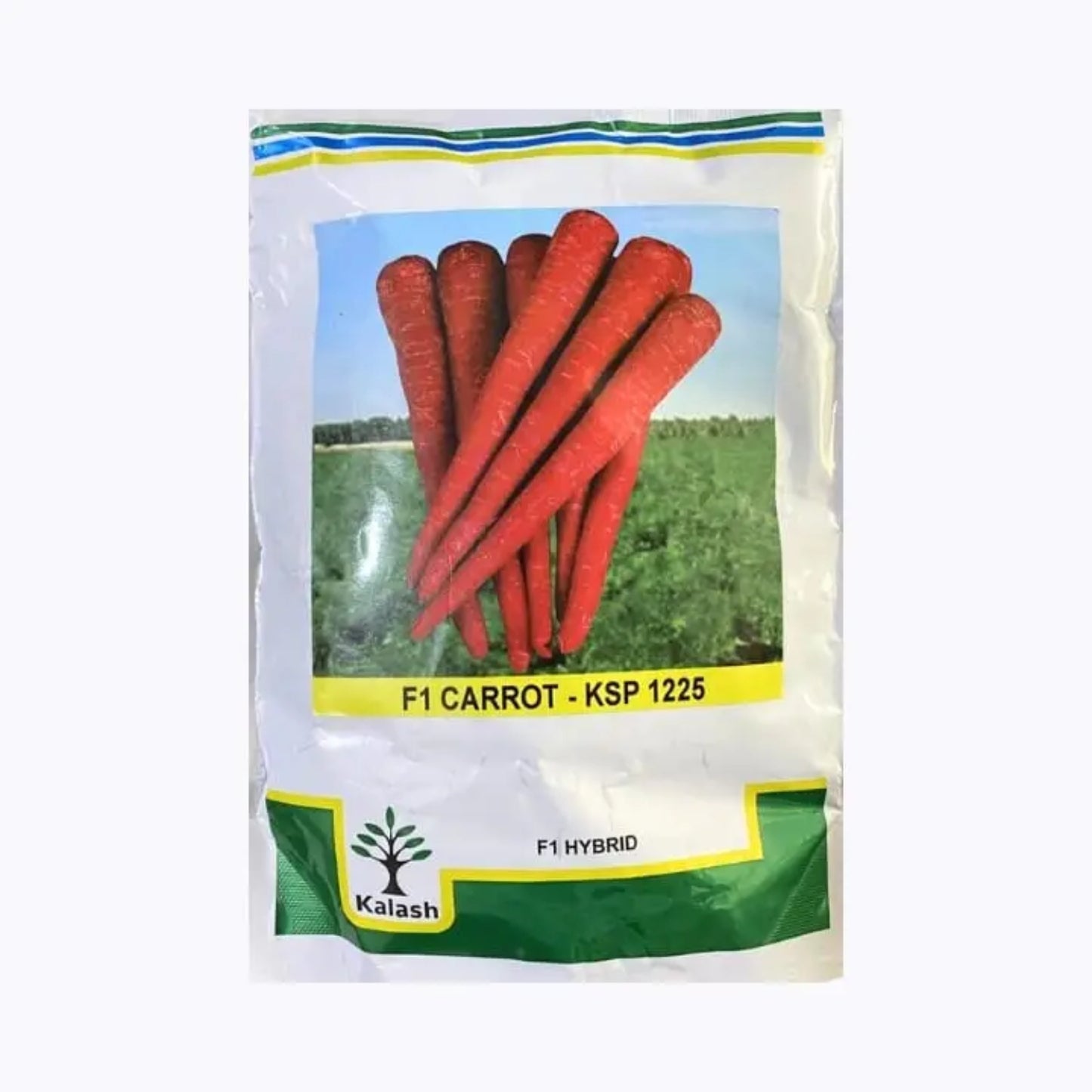 Kalash F1 Hybrid Sanskruti KSP 1443 Carrot Seeds, Uniform Long Smooth Shape