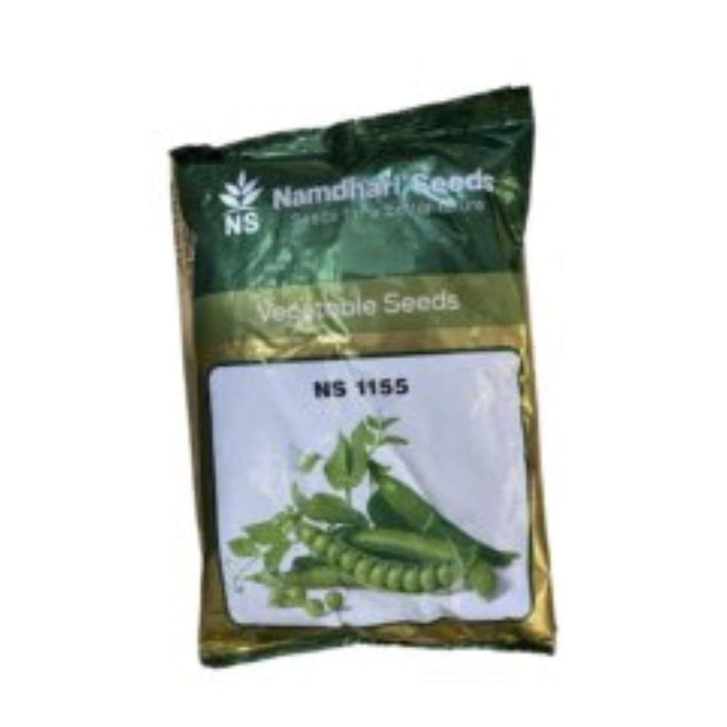 Namdhari NS 1155 Peas Seeds, Mattar ke Beej, Medium Green Color, High Yield Potential