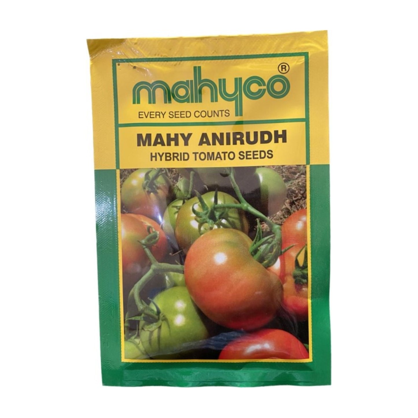 Mahyco Anirudh Hybrid Tomato Seeds, Semi-Intermediate Variety Of The Desi Segment, Highly Tolerant To LCV